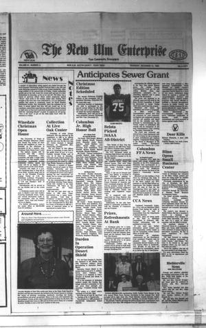 The New Ulm Enterprise (New Ulm, Tex.), Vol. 81, No. 8, Ed. 1 Thursday, December 13, 1990