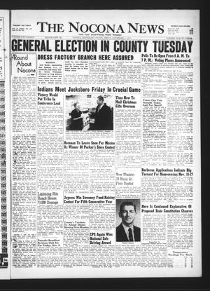 The Nocona News (Nocona, Tex.), Vol. 57, No. 23, Ed. 1 Thursday, November 1, 1962