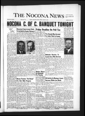 Primary view of object titled 'The Nocona News (Nocona, Tex.), Vol. 58, No. 36, Ed. 1 Thursday, January 30, 1964'.