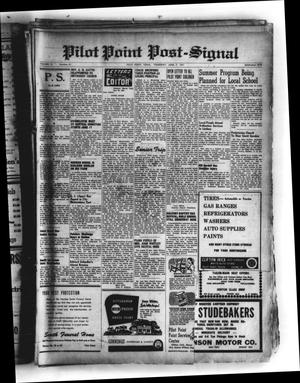 Pilot Point Post-Signal (Pilot Point, Tex.), Vol. 73, No. 41, Ed. 1 Thursday, June 7, 1951