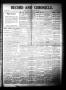 Newspaper: Record and Chronicle. (Denton, Tex.), Vol. 29, No. 30, Ed. 1 Thursday…