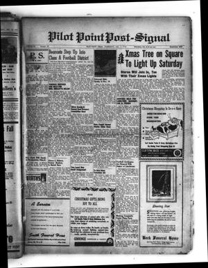 Pilot Point Post-Signal (Pilot Point, Tex.), Vol. 73, No. 15, Ed. 1 Thursday, December 7, 1950