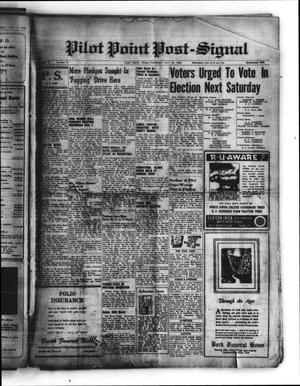 Pilot Point Post-Signal (Pilot Point, Tex.), Vol. 72, No. 47, Ed. 1 Thursday, July 20, 1950