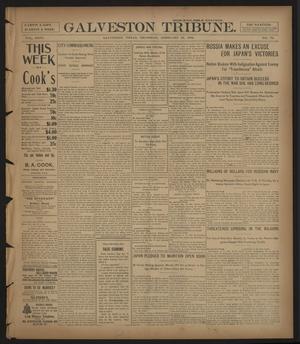 Galveston Tribune. (Galveston, Tex.), Vol. 24, No. 72, Ed. 1 Thursday, February 18, 1904