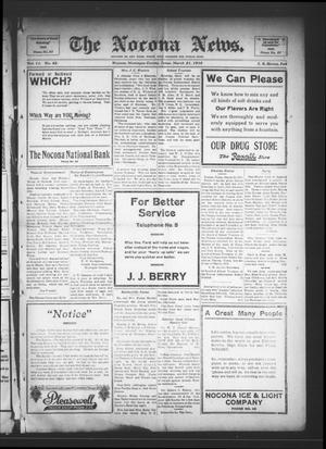 The Nocona News. (Nocona, Tex.), Vol. 11, No. 43, Ed. 1 Friday, March 31, 1916
