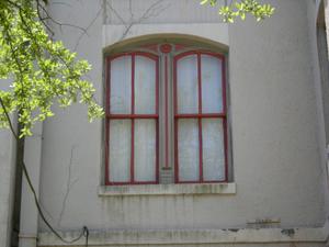 [Close-Up of Courthouse Windows]