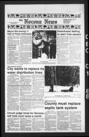 Primary view of object titled 'The Nocona News (Nocona, Tex.), Vol. 83, No. 26, Ed. 1 Thursday, December 1, 1988'.