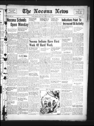 Primary view of object titled 'The Nocona News (Nocona, Tex.), Vol. 35, No. 11, Ed. 1 Friday, September 8, 1939'.