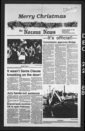 Primary view of object titled 'The Nocona News (Nocona, Tex.), Vol. 83, No. 29, Ed. 1 Thursday, December 22, 1988'.