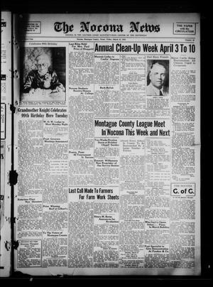 The Nocona News (Nocona, Tex.), Vol. 33, No. 40, Ed. 1 Friday, March 25, 1938