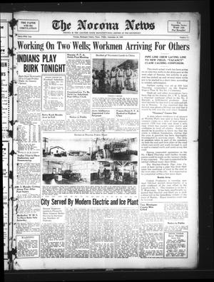 Primary view of object titled 'The Nocona News (Nocona, Tex.), Vol. 35, No. 13, Ed. 1 Friday, September 22, 1939'.