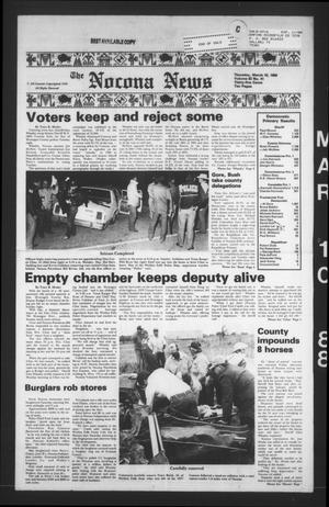 Primary view of object titled 'The Nocona News (Nocona, Tex.), Vol. 82, No. 41, Ed. 1 Thursday, March 10, 1988'.