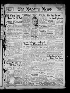 The Nocona News (Nocona, Tex.), Vol. 34, No. 22, Ed. 1 Friday, November 18, 1938