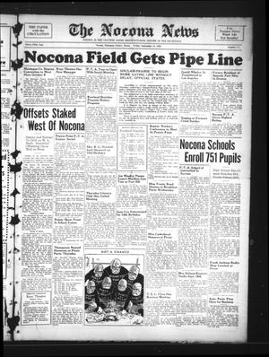 Primary view of object titled 'The Nocona News (Nocona, Tex.), Vol. 35, No. 12, Ed. 1 Friday, September 15, 1939'.