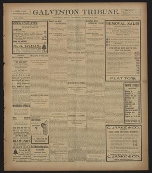 Galveston Tribune. (Galveston, Tex.), Vol. 23, No. 296, Ed. 1 Thursday, November 5, 1903