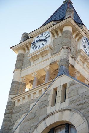 [Victoria Courthouse Clock Tower]