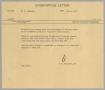 Letter: [Letter from I. H. Kempner, III to H. L. Kempner, May 4, 1971]