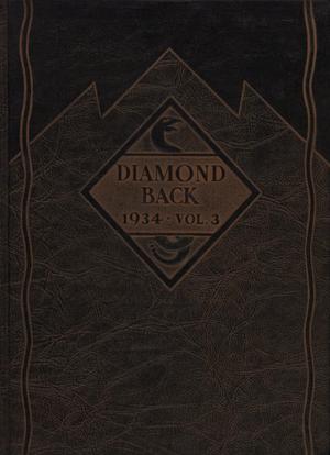 Primary view of object titled 'Diamondback, Yearbook of St. Mary's University, 1934'.