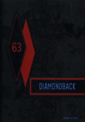 Primary view of object titled 'Diamondback, Yearbook of St. Mary's University, 1963'.