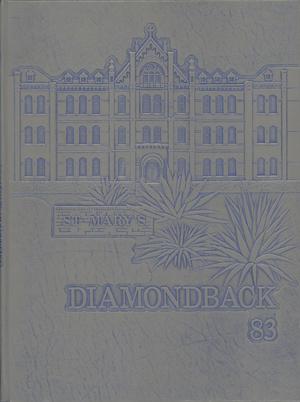 Diamondback, Yearbook of St. Mary's University, 1983