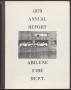 Report: Abilene Fire Department Annual Report: 1979