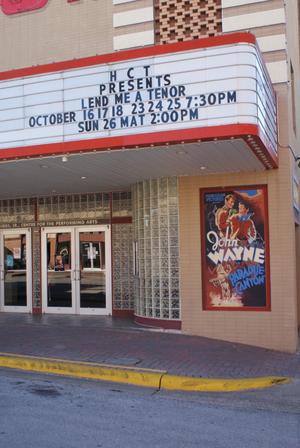 [Marquee at Performing Arts Center]