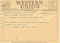 Letter: [Telegram from B. H. Boney, March 31, 1955]