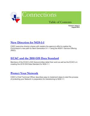 Connections, Volume 4, Number 2, August 2018
