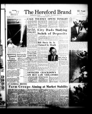 Primary view of object titled 'The Hereford Brand (Hereford, Tex.), Vol. 56, No. 51, Ed. 1 Thursday, December 19, 1957'.