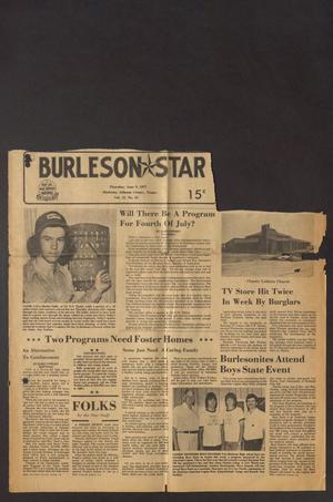 Burleson Star (Burleson, Tex.), Vol. 12, No. 33, Ed. 1 Thursday, June 9, 1977