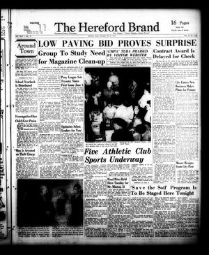 The Hereford Brand (Hereford, Tex.), Vol. 56, No. 19, Ed. 1 Thursday, May 9, 1957