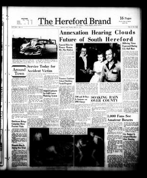 The Hereford Brand (Hereford, Tex.), Vol. 56, No. 12, Ed. 1 Thursday, March 21, 1957