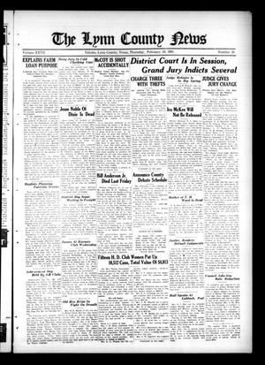 The Lynn County News (Tahoka, Tex.), Vol. 27, No. 26, Ed. 1 Thursday, February 19, 1931