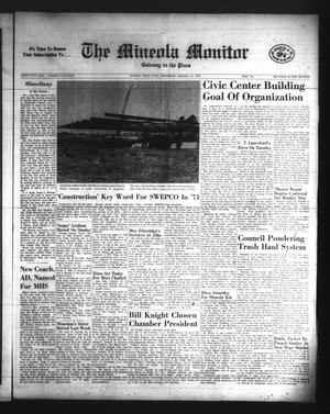 The Mineola Monitor (Mineola, Tex.), Vol. 95, No. 44, Ed. 1 Wednesday, January 12, 1972
