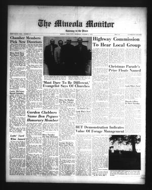 The Mineola Monitor (Mineola, Tex.), Vol. 98, No. 39, Ed. 1 Wednesday, December 6, 1972