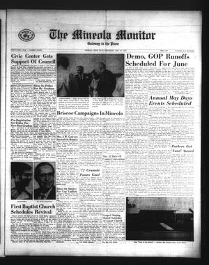 The Mineola Monitor (Mineola, Tex.), Vol. 96, No. 11, Ed. 1 Wednesday, May 10, 1972