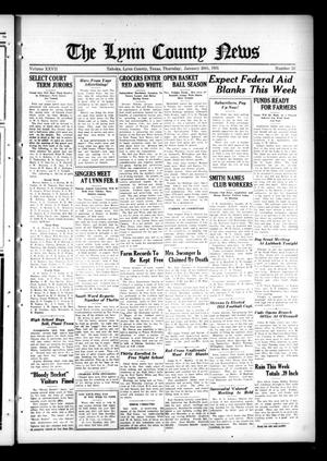 The Lynn County News (Tahoka, Tex.), Vol. 27, No. 23, Ed. 1 Thursday, January 29, 1931