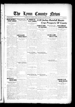 The Lynn County News (Tahoka, Tex.), Vol. 26, No. 3, Ed. 1 Thursday, September 12, 1929