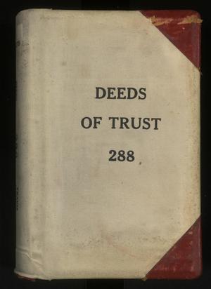 Travis County Deed Records: Deed Record 288 - Deeds of Trust