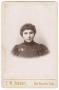 Thumbnail image of item number 1 in: '[Unknown Dark Haired Woman in Dark Clothing]'.