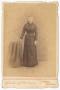 Photograph: [Younger Unknown Woman Wearing All Dark Clothing]