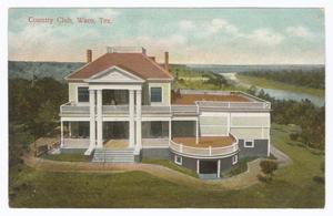 Primary view of object titled '[Country Club in Waco, Texas]'.
