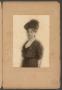 Photograph: [Unknown Young Woman Wearing Dark Color Hat[