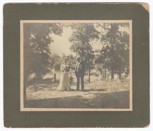 [Ella Wemple Fall and Her Father, John K. Wemple]