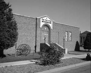 Primary view of object titled '[Deaf Smith County Museum Entrance]'.