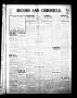 Newspaper: Record and Chronicle. (Denton, Tex.), Vol. 30, No. 38, Ed. 1 Thursday…