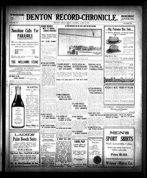 Denton Record-Chronicle. (Denton, Tex.), Vol. 15, No. 258, Ed. 1 Friday, June 11, 1915