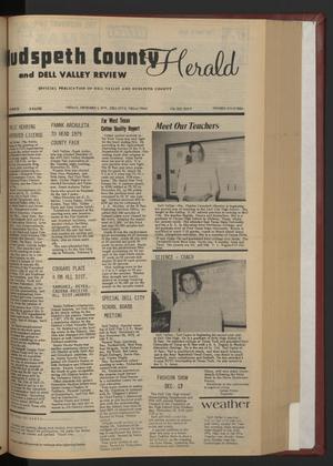 Hudspeth County Herald and Dell Valley Review (Dell City, Tex.), Vol. 23, No. 14, Ed. 1 Friday, December 1, 1978