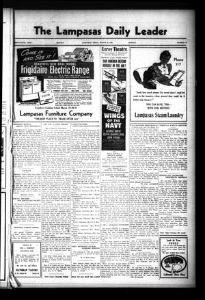 The Lampasas Daily Leader (Lampasas, Tex.), Vol. 36, No. 12, Ed. 1 Monday, March 20, 1939