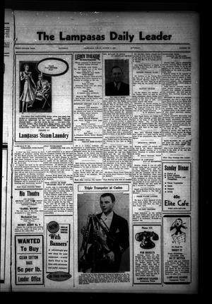 The Lampasas Daily Leader (Lampasas, Tex.), Vol. 34, No. 130, Ed. 1 Saturday, August 7, 1937